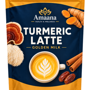 Amaana Turmeric Latte golden milk pouch, 6 oz (170 g)